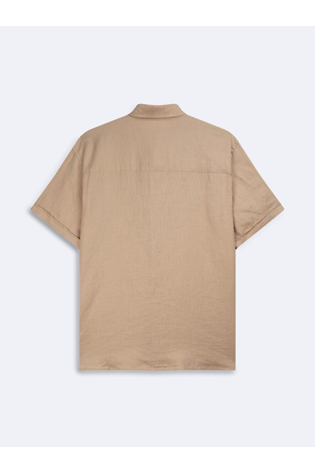 LTB Chemise Beige Basique Effet Lin - Beige