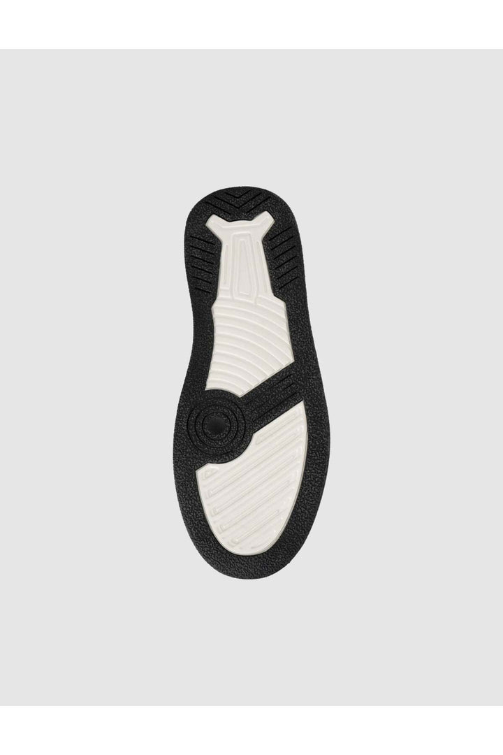 Cabani Shoes Baskets en tricot noires pour hommes - Multicolore