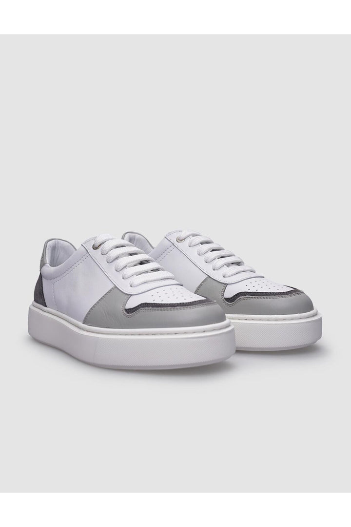 Cabani Shoes %100 Cuir Véritable Blanc - Blanc