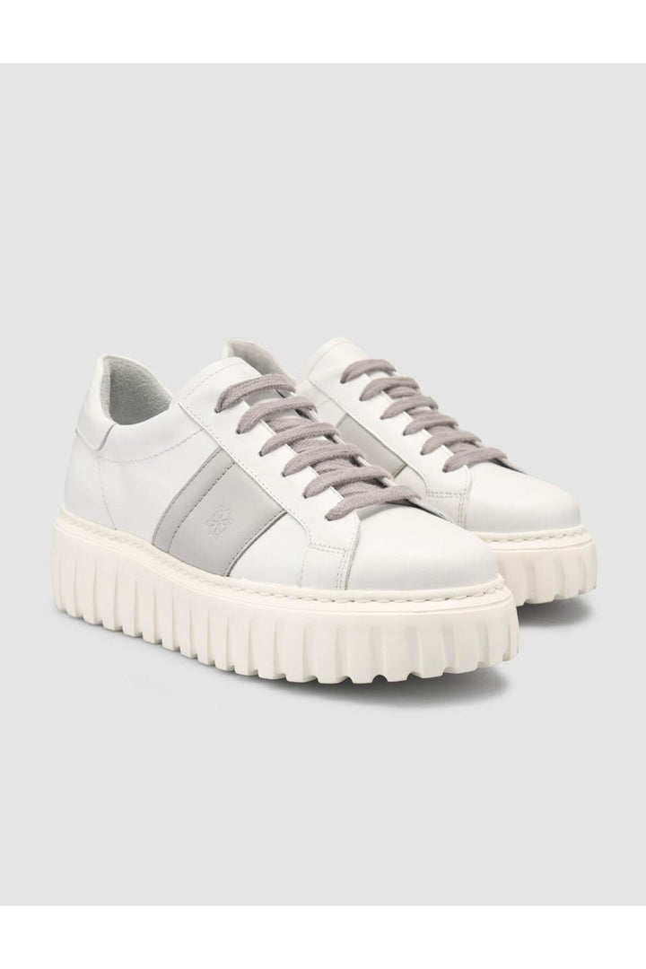 Cabani Shoes MonaMae %100 Cuir Véritable Blanc - Blanc