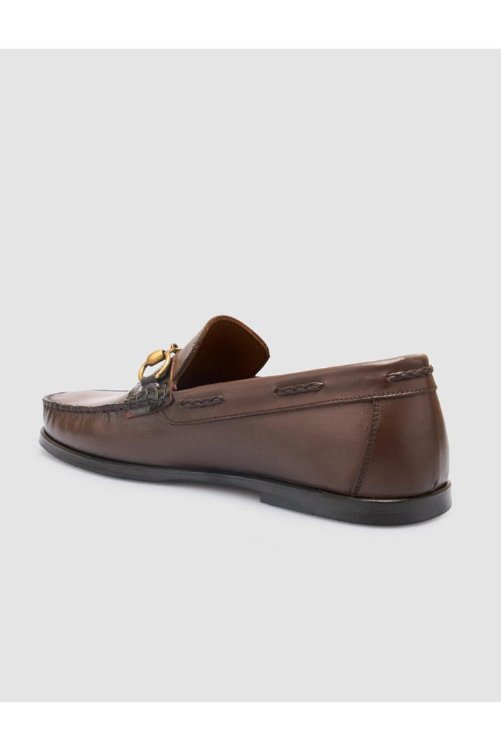 Cabani Shoes %100 Cuir véritable Chaussures classiques pour hommes Marron - Marron
