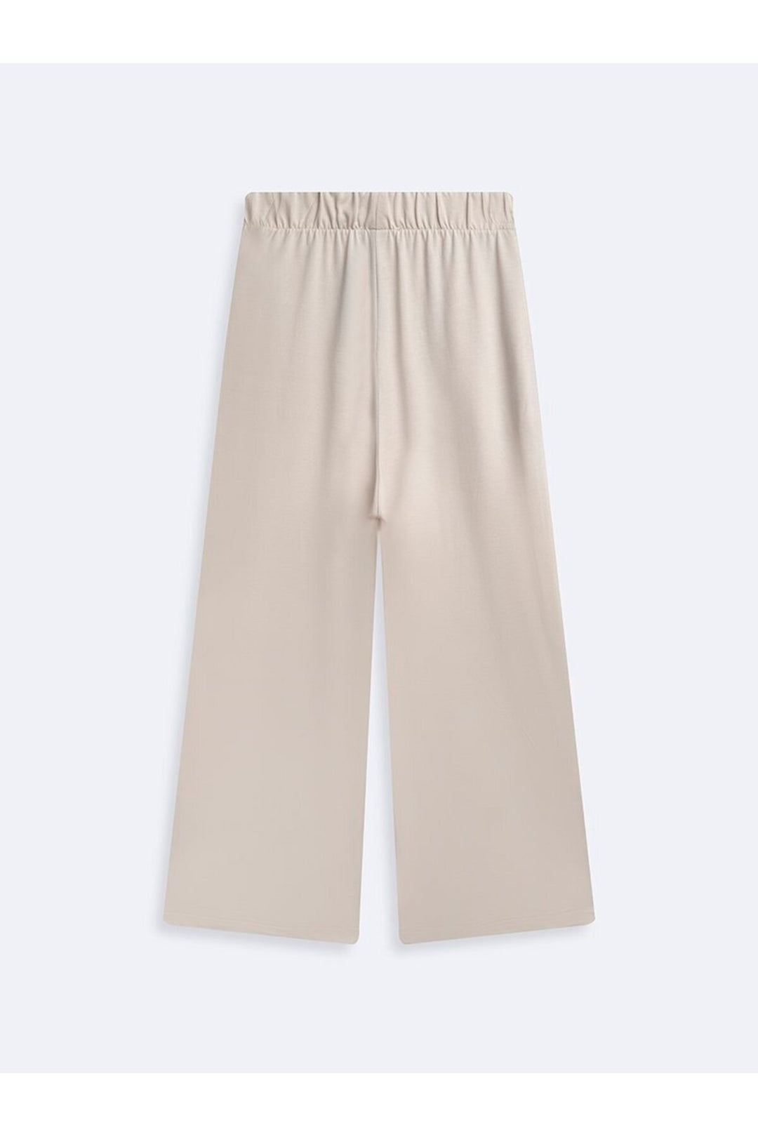 LTB Pantalon crème coupe droite à taille élastique