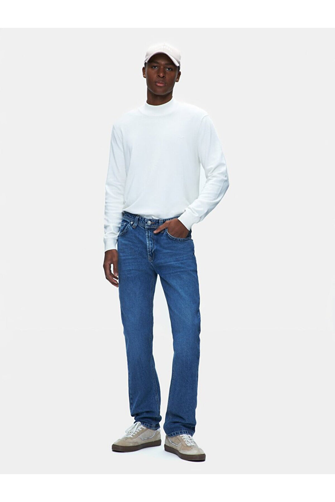 LTB Pantalon en jean à taille moyenne Hollywood Y Straight