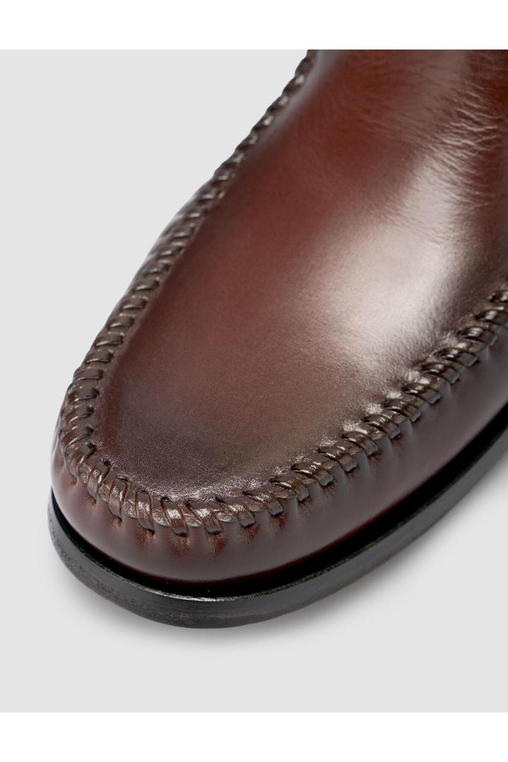 Cabani Shoes %100 Cuir véritable Chaussures classiques pour hommes Marron - Multicolore
