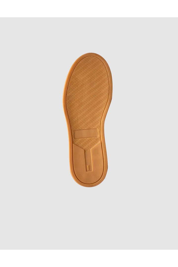 Cabani Shoes Baskets pour femmes en cuir véritable de veau blanc à lacets - Blanc
