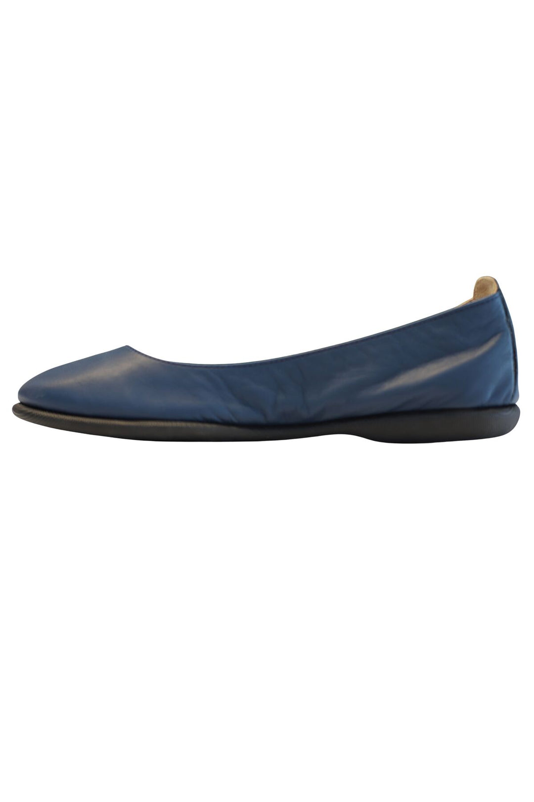 Wavelys nappa ballerine - Bleu marine