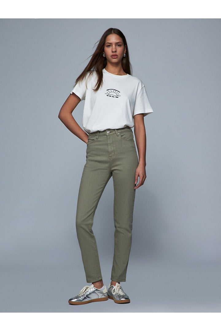 LTB Pantalon taille haute Dores Slım Mom Jean