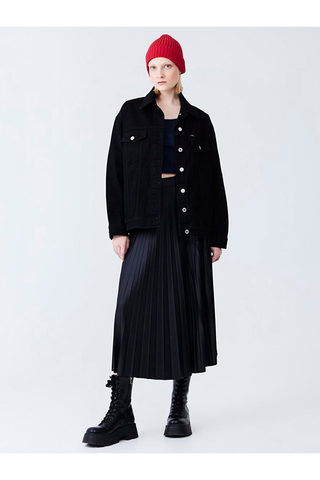 LTB Veste en jean oversize Monalis