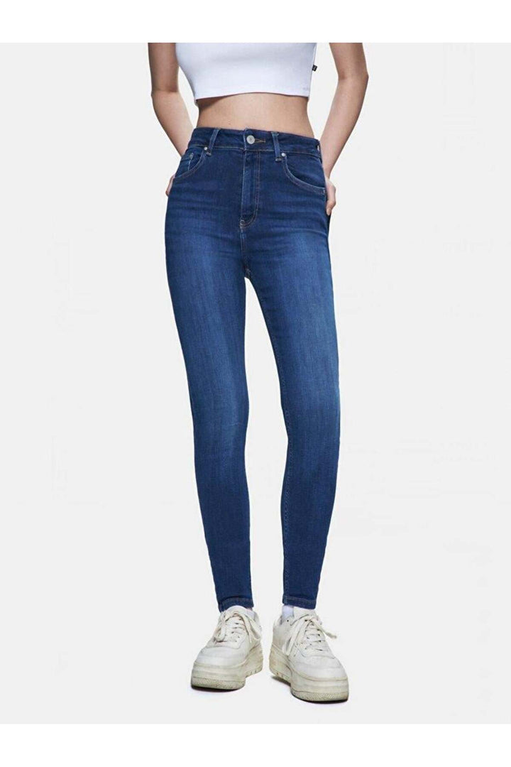 LTB Marcella X Mırıelle Pantalon coupe étroite taille haute 009515601592055725