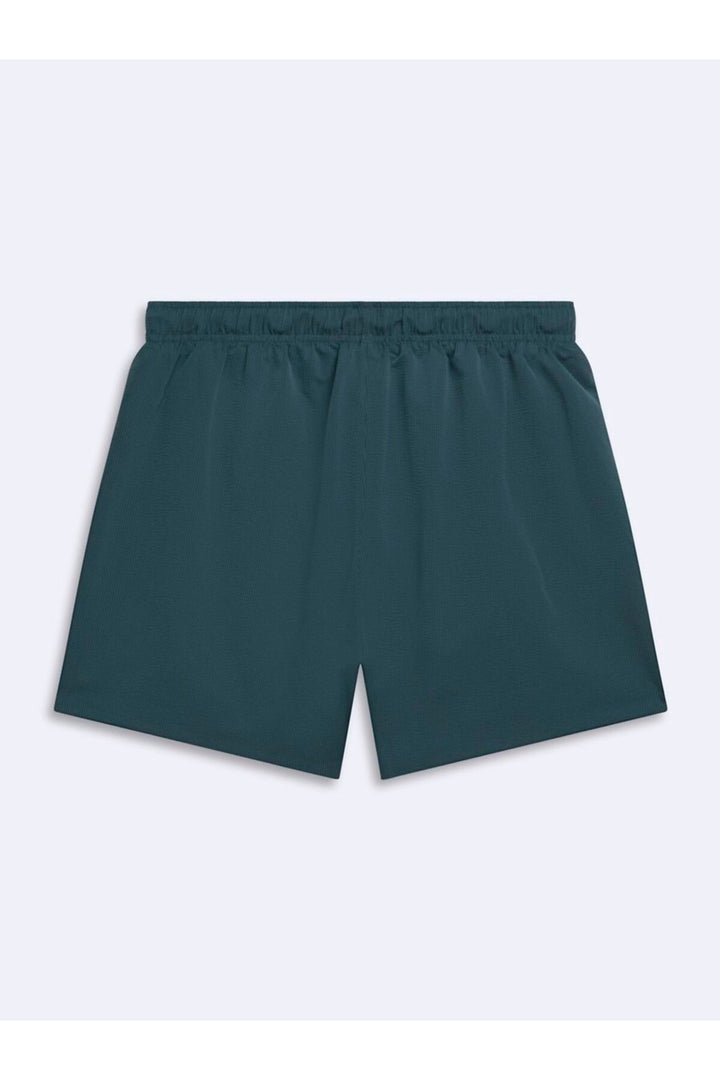 LTB Short de Bain Bleu Pétrole à Taille Élastique - Pétrole Bleusi