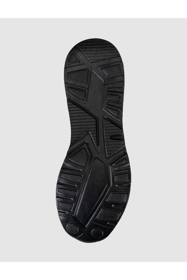 Cabani Shoes Baskets pour hommes en cuir véritable marron à lacets - Marron