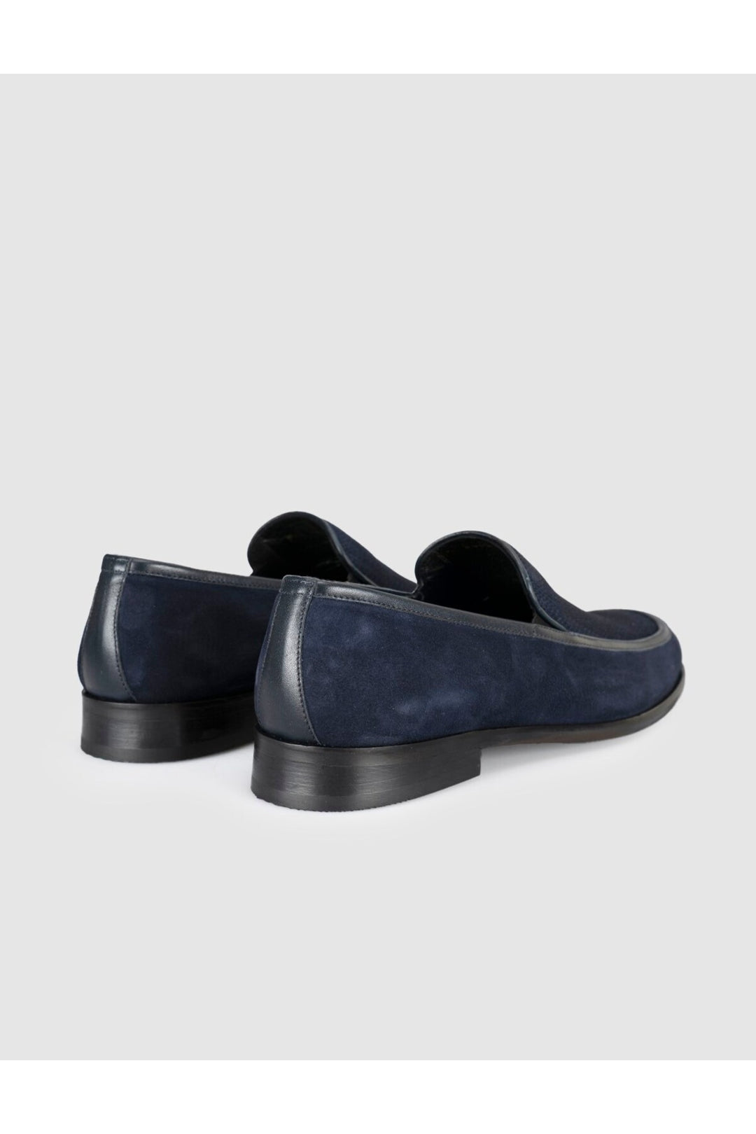 Cabani Shoes Loafer pour homme en cuir premium bleu marine - Bleu marine