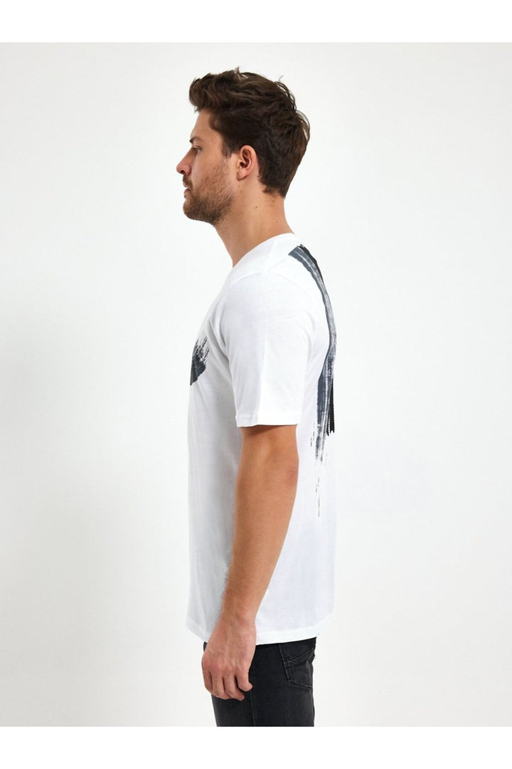 LTB T-shirt blanc basique à manches courtes - Blanc