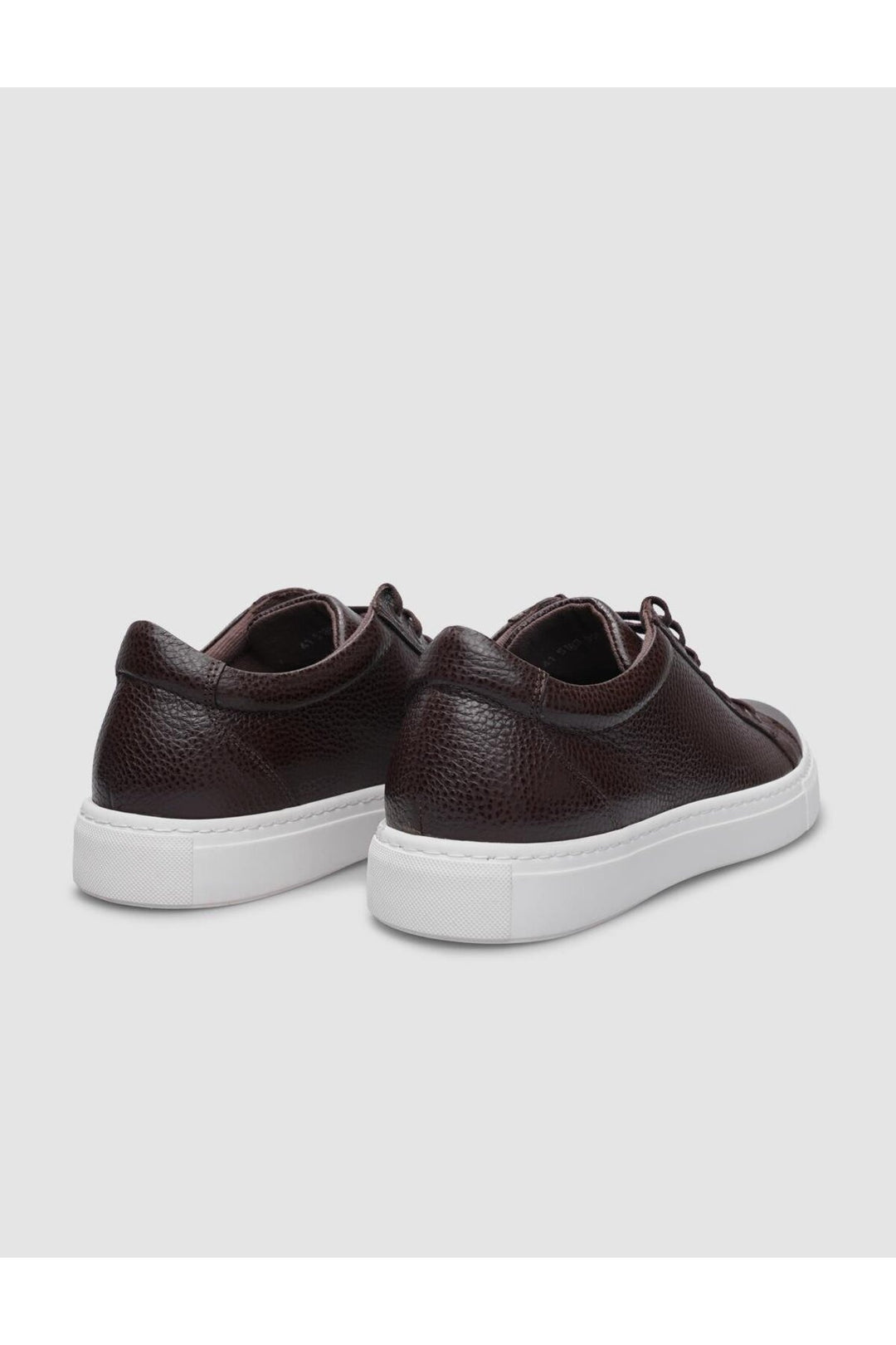 Cabani Shoes Chaussures de ville pour hommes en cuir véritable 100 % marron à lacets - Marron