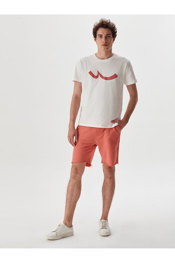 LTB Peyoro T-shirt blanc pour homme à col rond et manches courtes 1225841826089100 - Blanc_100