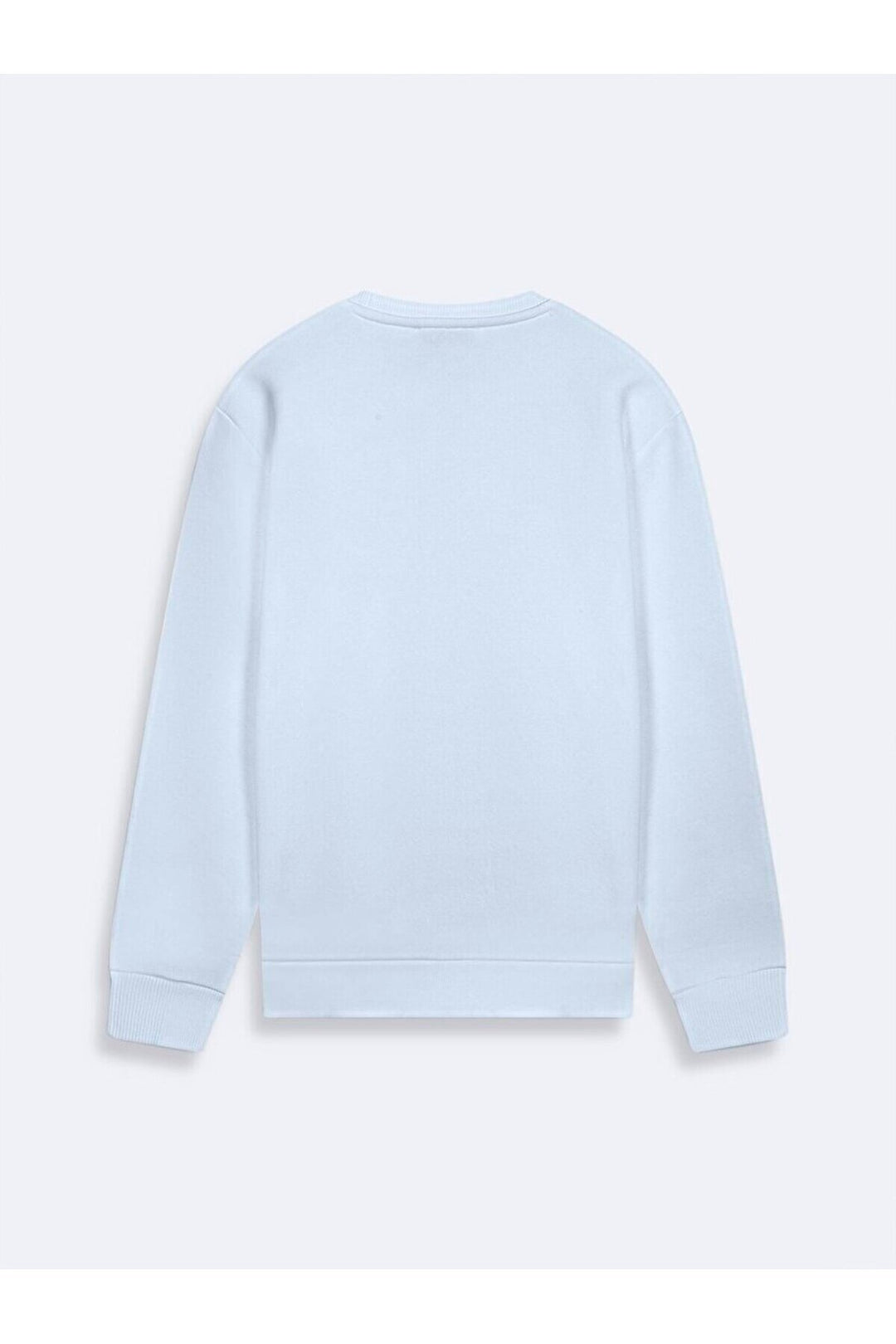 LTB Sweat-shirt lilas à manches longues avec encolure en O