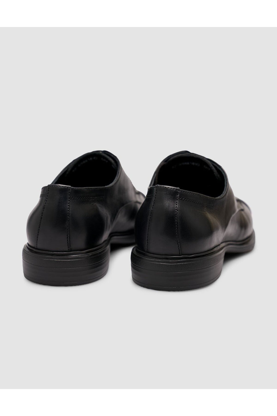 Cabani Shoes Chaussures classiques pour hommes en cuir véritable de veau noir à lacets - Multicolore