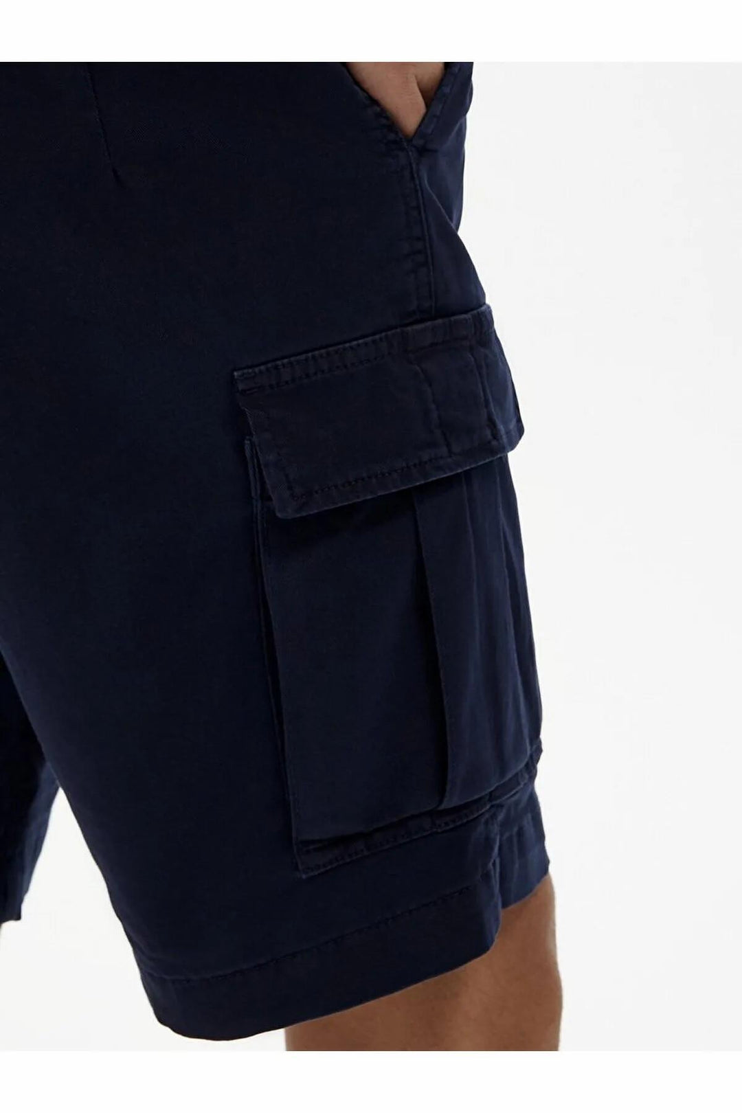 LTB Short Basic Gabardine Regular Cargo Bleu Marine