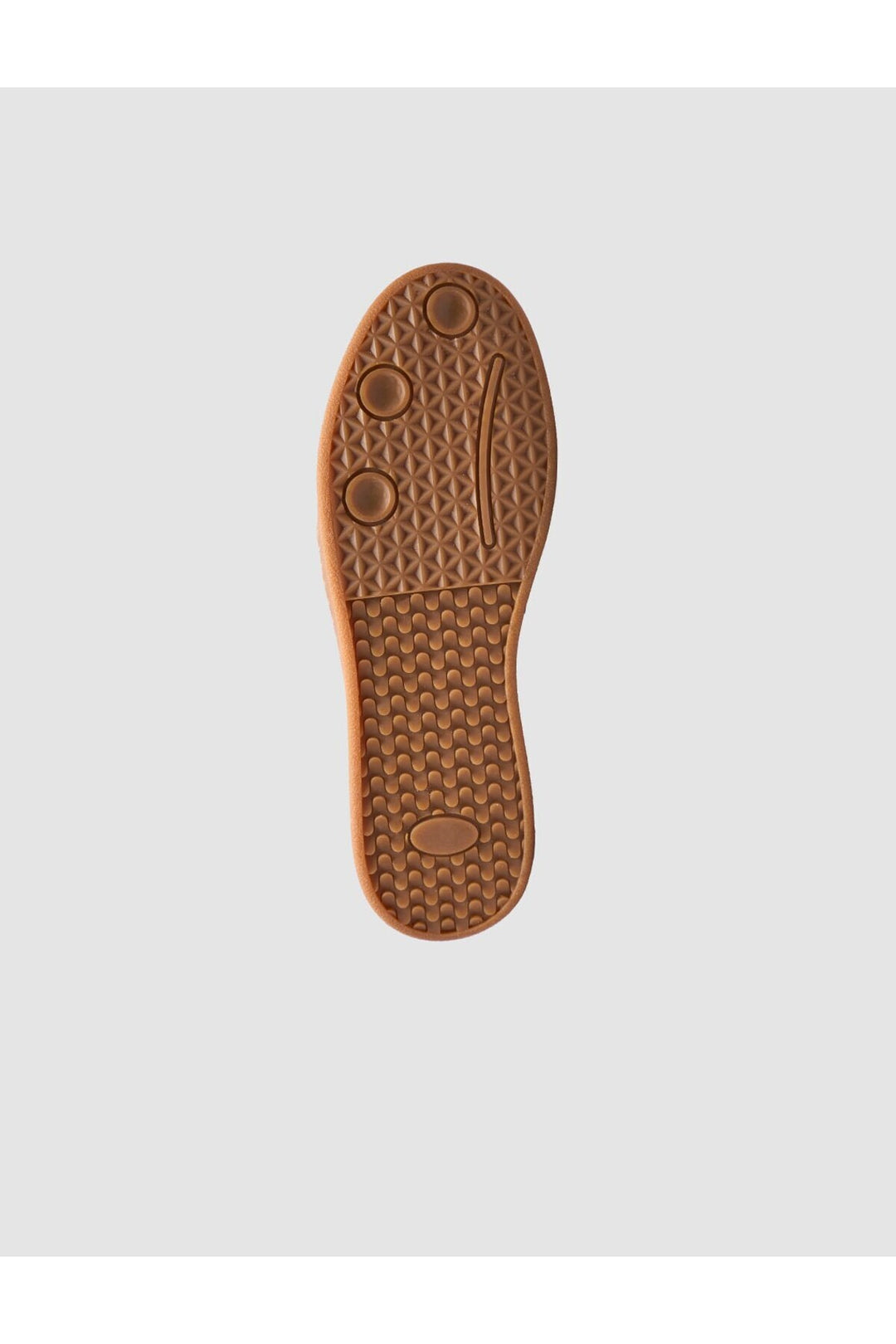 Cabani Shoes Baskets pour hommes en cuir marron à lacets avec semelle en caoutchouc - Tabac
