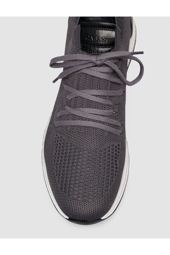 Cabani Shoes Chaussures de sport pour hommes Napoli en tricot anthracite - Anthracite