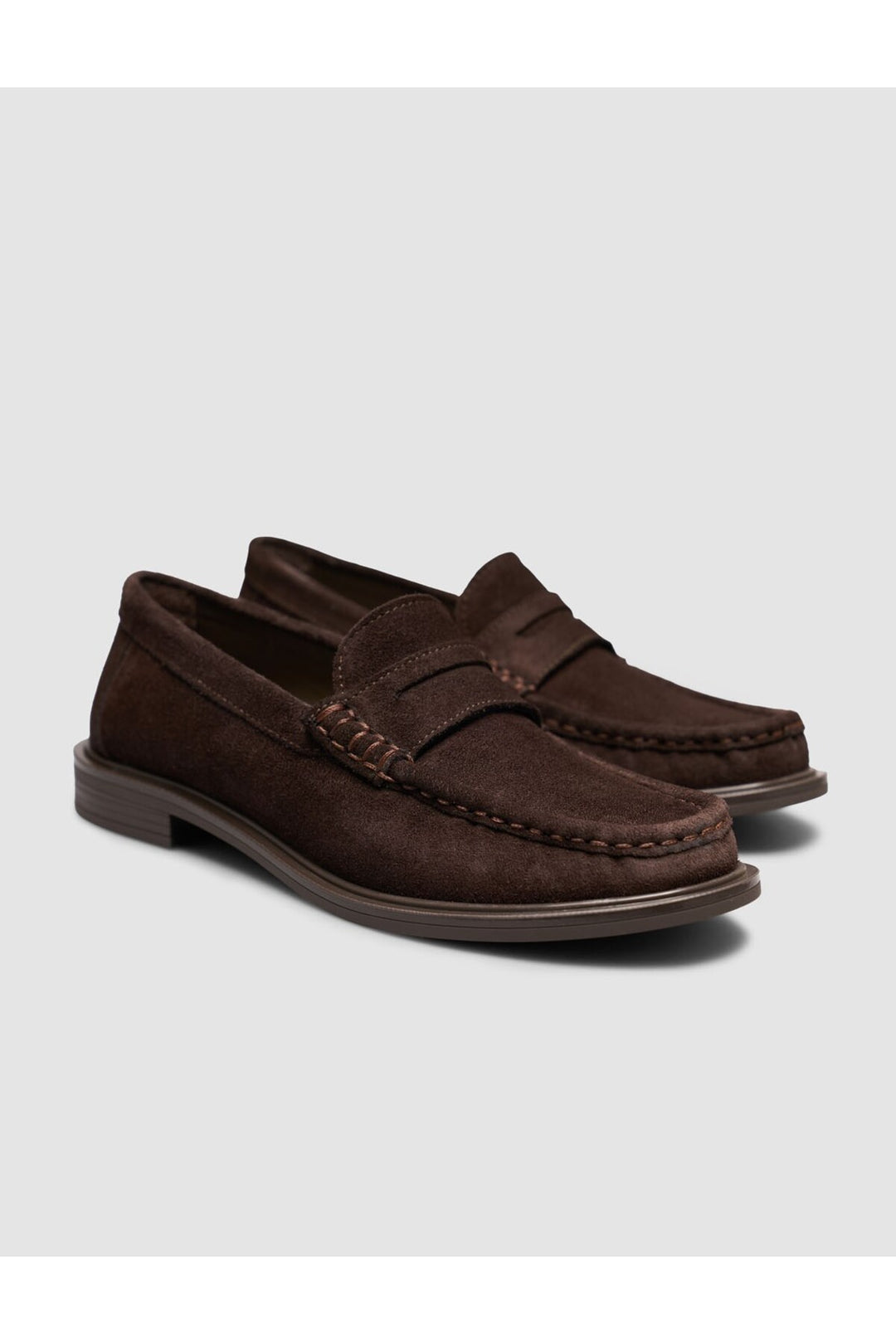 Cabani Shoes Romavin Chaussures Loafers Femme en Cuir de Vachette Marron - Multicolore