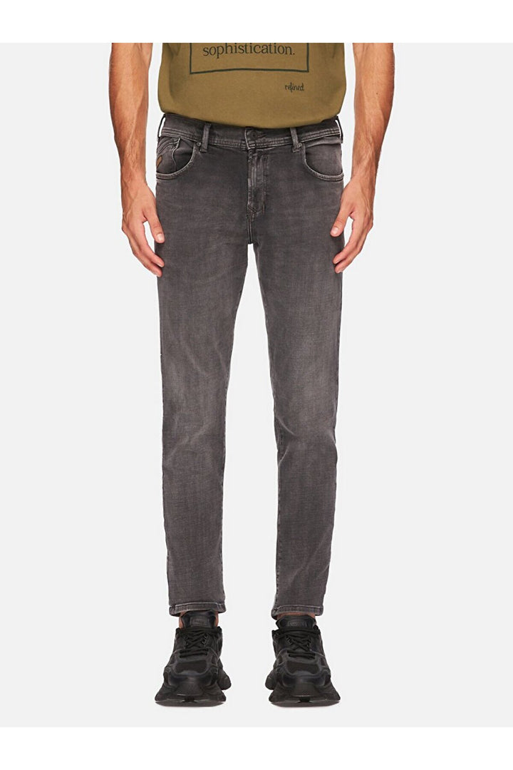 LTB New Dıego X Pantalon en Jean Taille Moyenne Jambe Étroite - karişik_55460