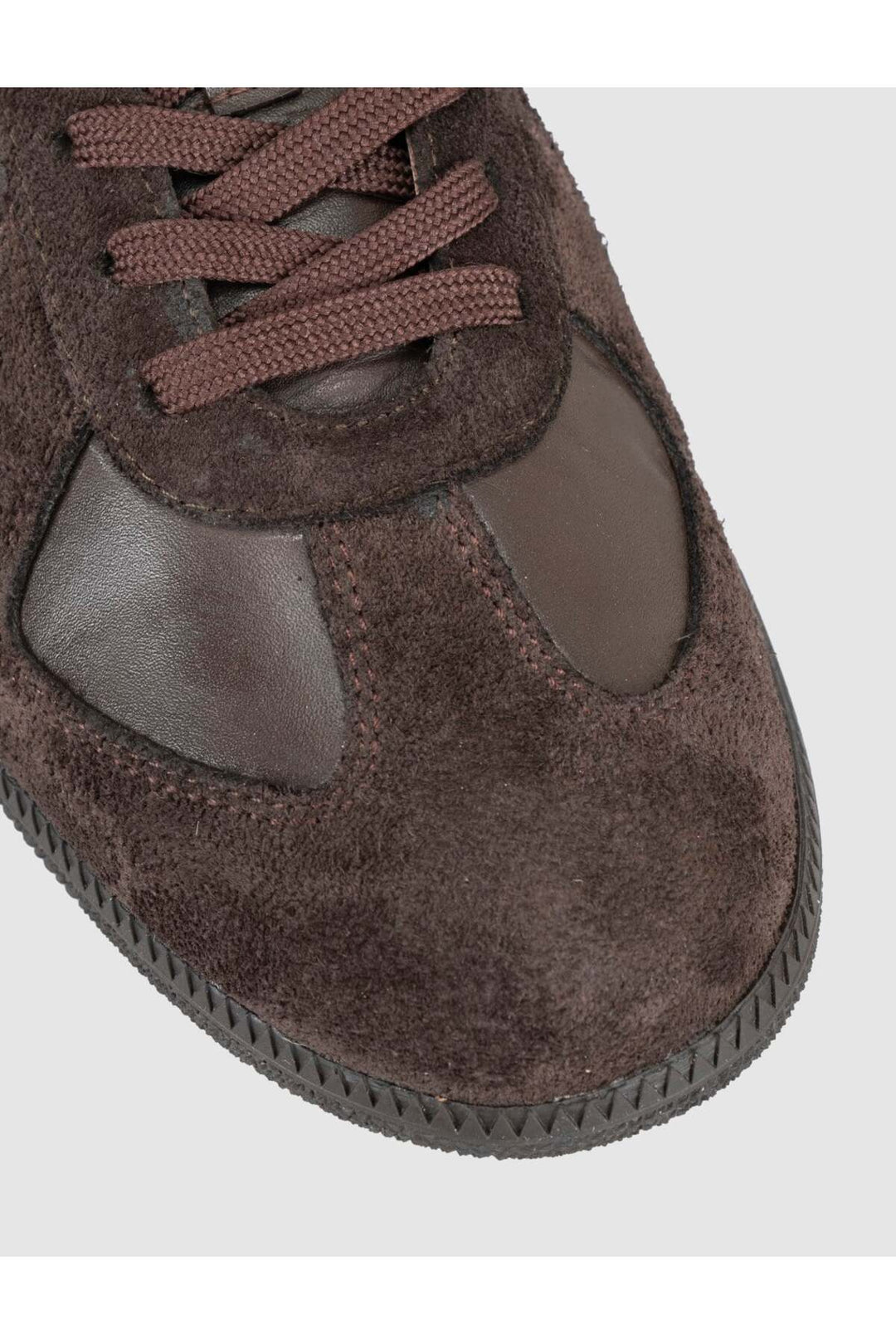 Cabani Shoes Baskets femme en cuir suédé marron - Multicolore