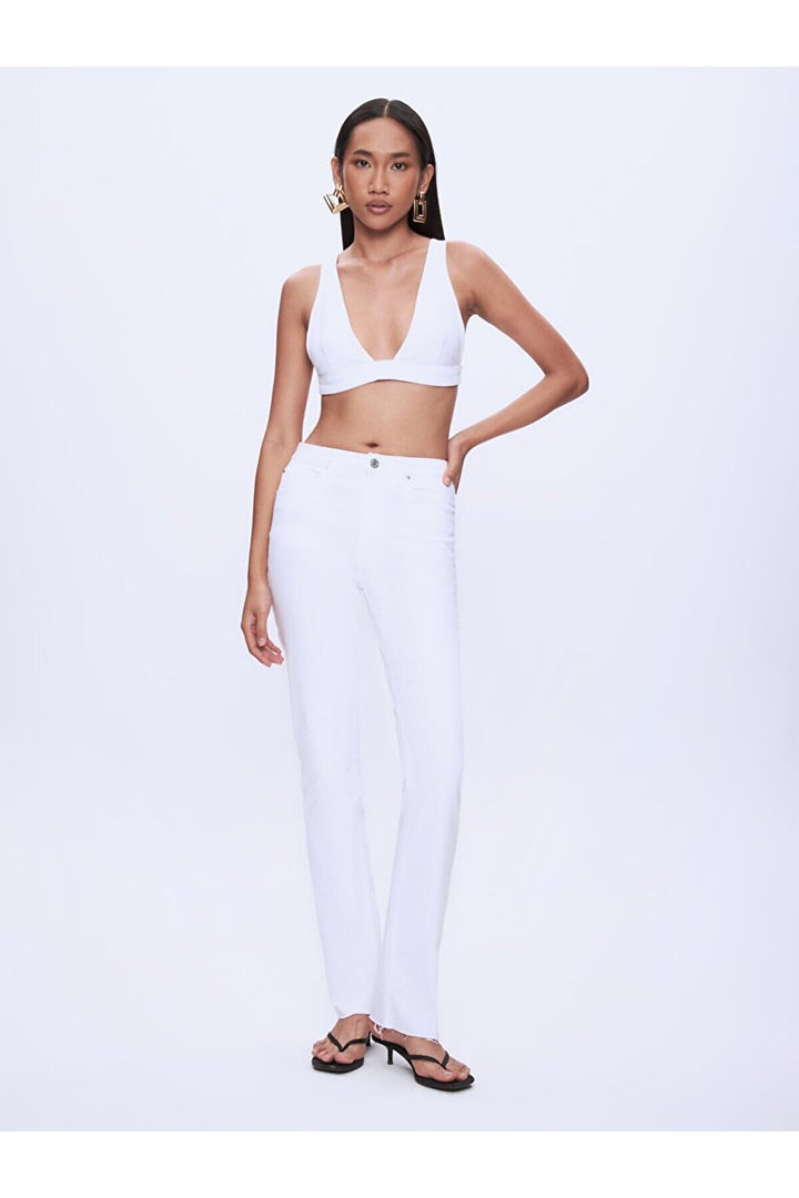 LTB Pantalon en jean coupe droite Betıana X à taille haute