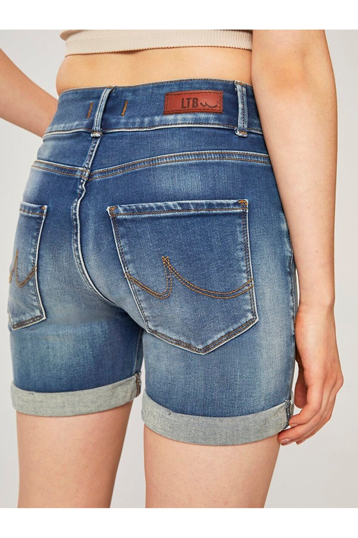 LTB Becky X Short en Jean Taille Moyenne - karişik_