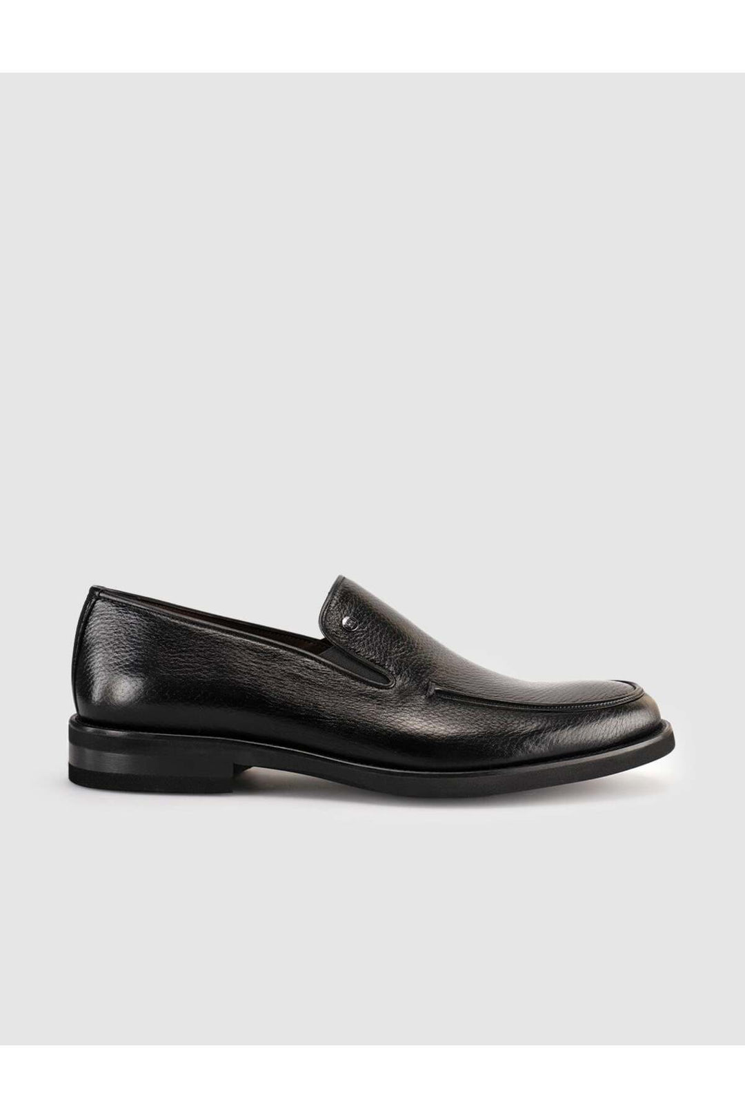 Cabani Shoes Chaussures Loafers Classiques pour Hommes en Cuir Véritable - Noir