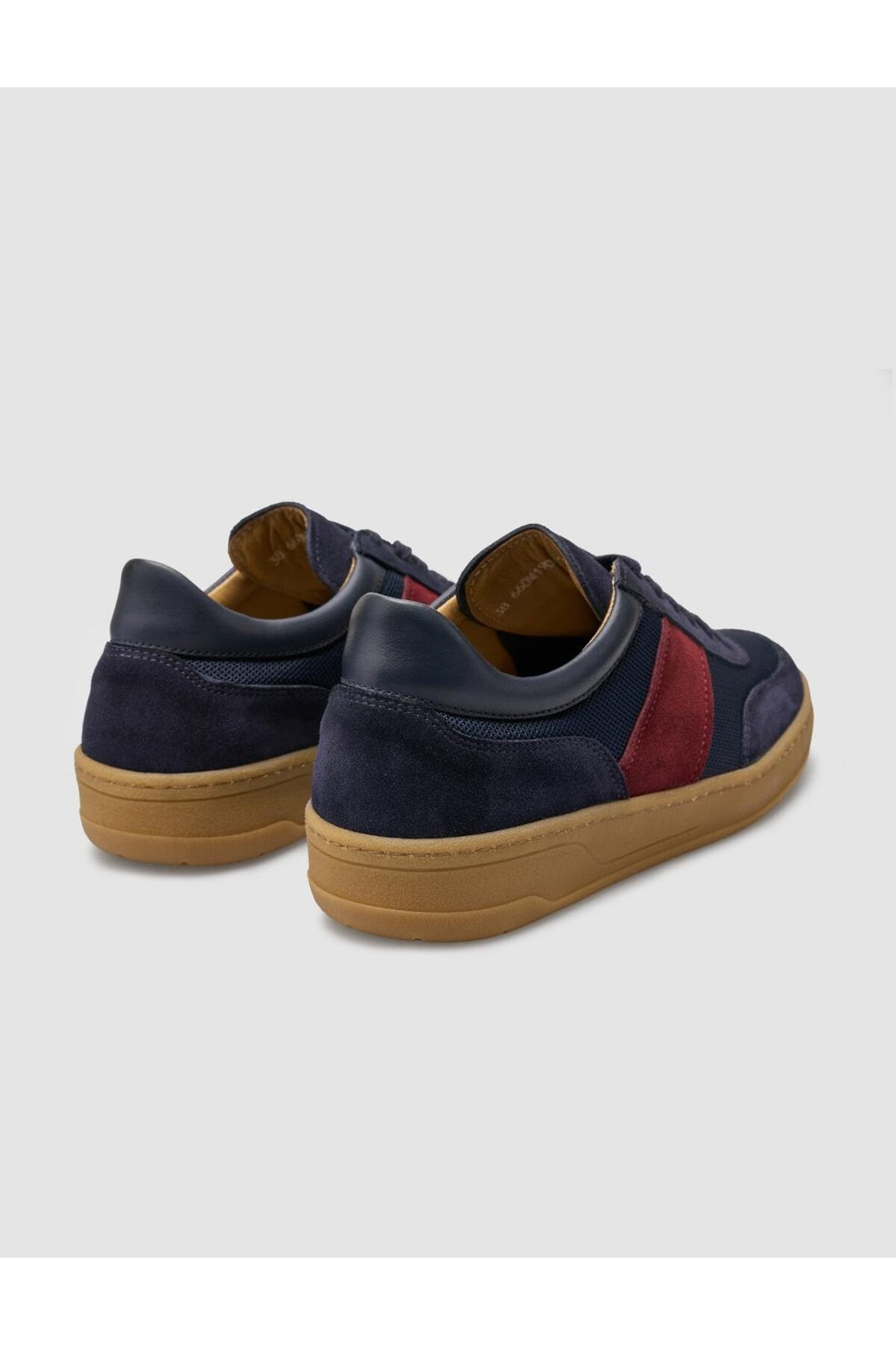 Cabani Shoes %100 Cuir Véritable Daim Bleu marine Chaussures de Sport Femme - Bleu marine