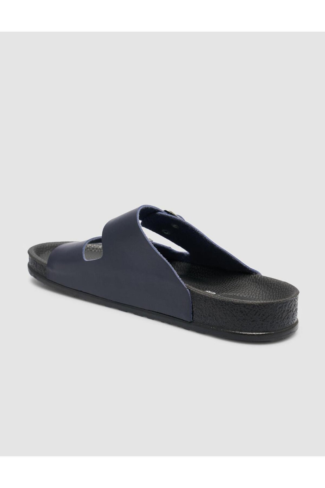 Cabani Shoes Tongs pour hommes bleu marine avec détail de boucle - Bleu marine
