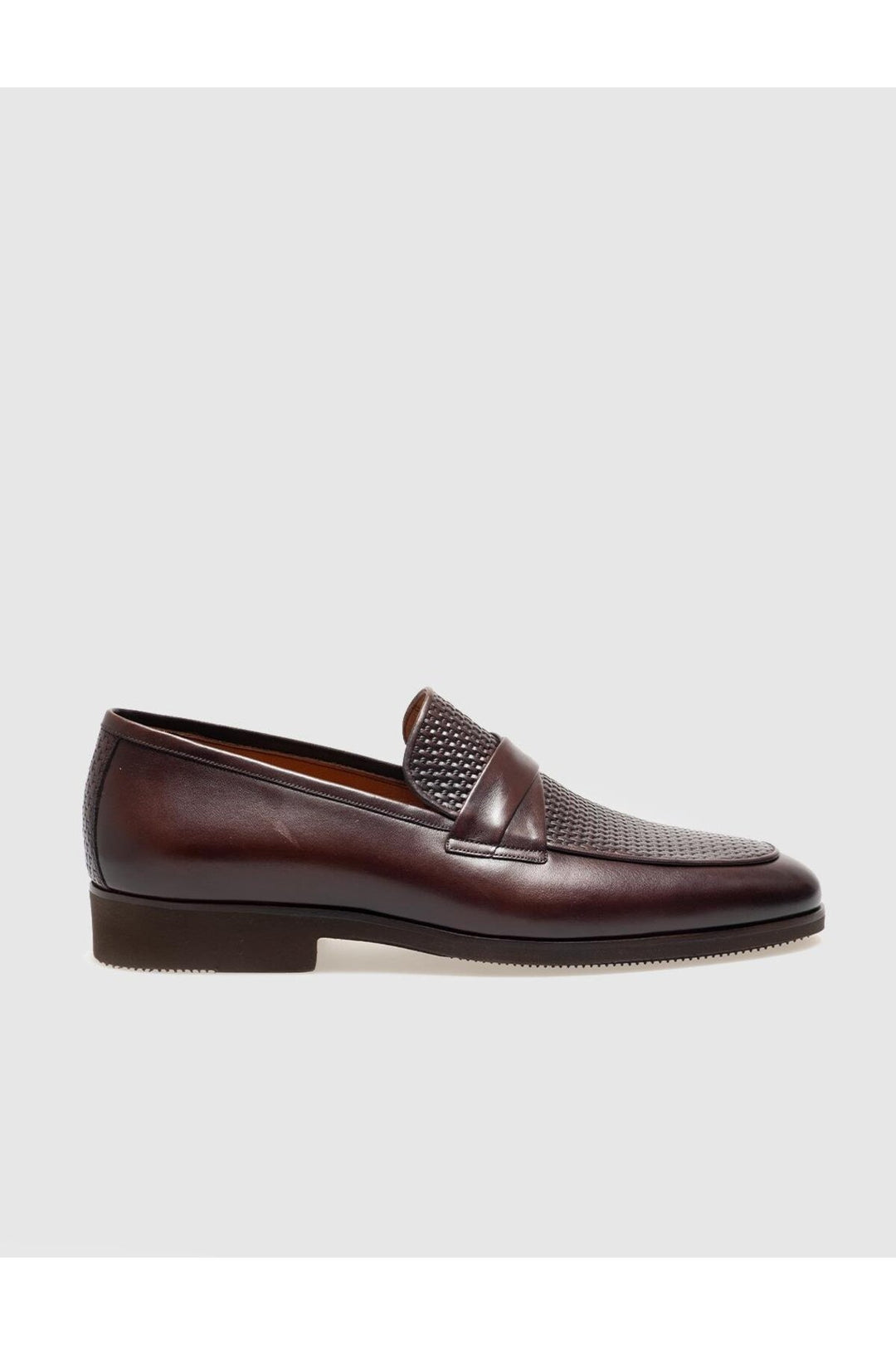 Cabani Shoes Chaussures classiques pour hommes en cuir véritable marron - Marron