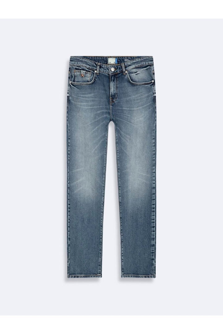 LTB Joshua 200 Pantalon Jean Slim Taille Basse Indigo - mid Indigo