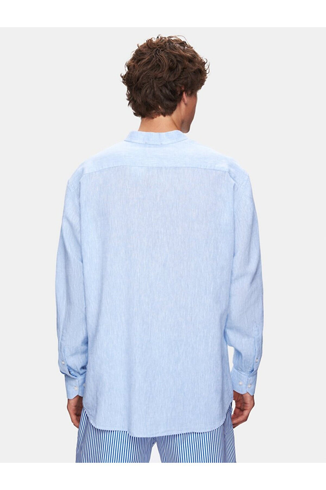 LTB Chemise bleue à manches longues Regular