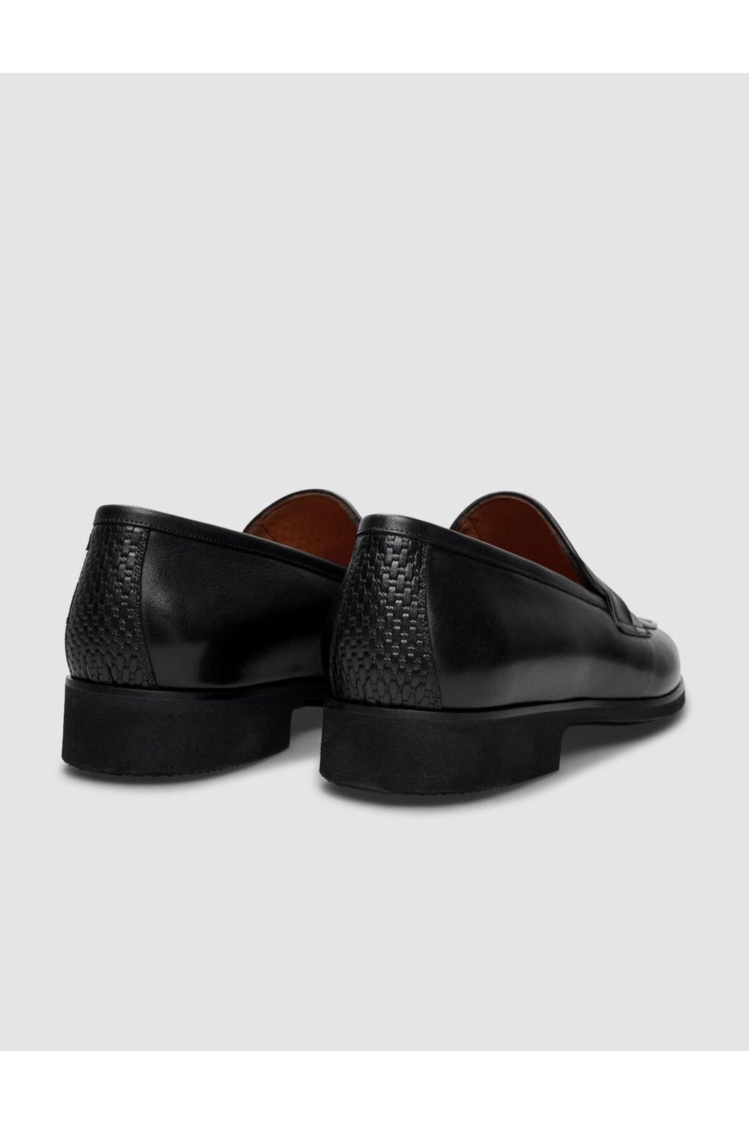 Cabani Shoes %100 Cuir véritable Chaussures classiques pour hommes noires - Noir