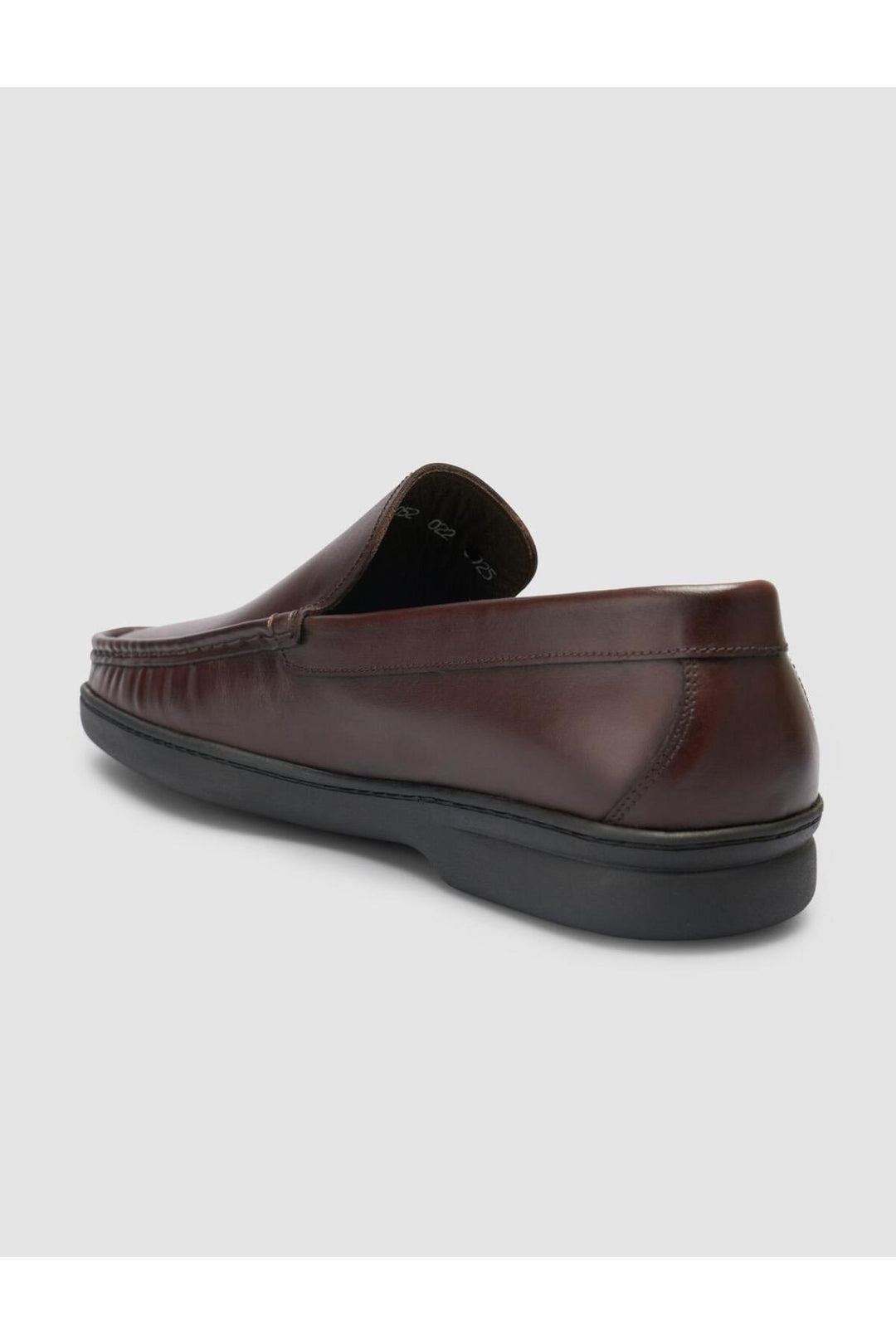 Cabani Shoes %100 Cuir véritable Mocassins marron avec détails de couture - Marron