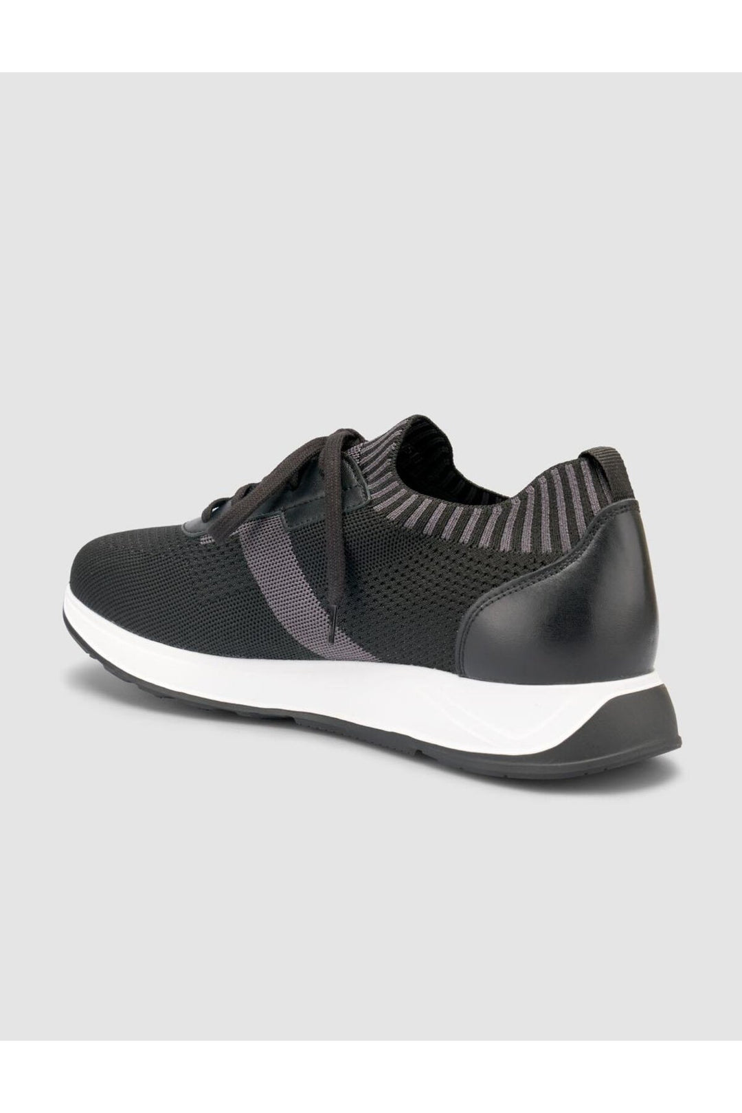 Cabani Shoes Chaussures de sport pour hommes Padova en tricot noir - Noir