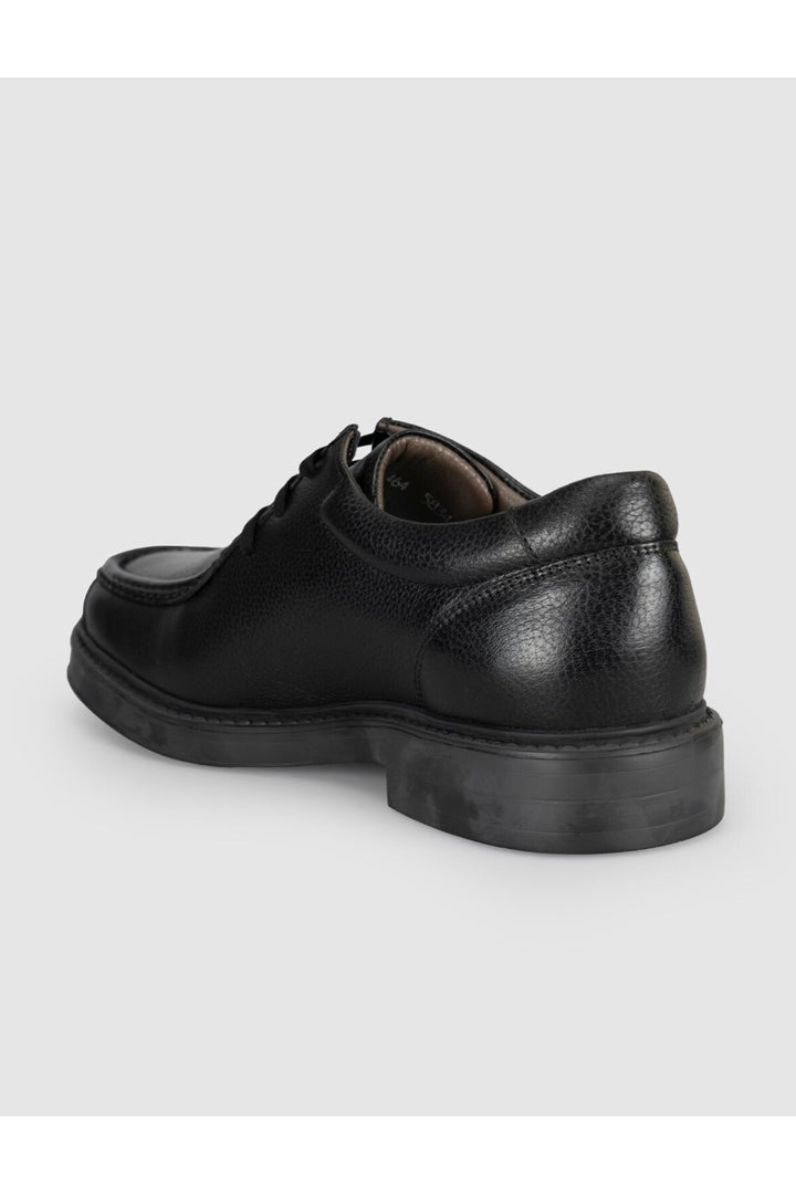 Cabani Shoes Chaussures décontractées pour hommes en cuir véritable noires - Multicolore
