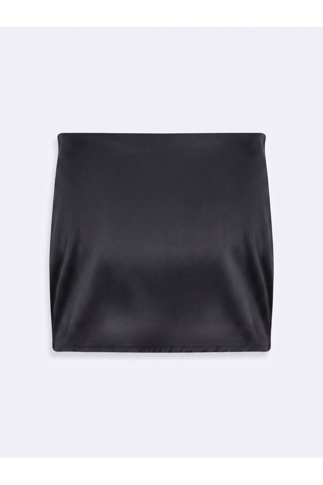 LTB Jupe Mini Noire à Fente Basique - Noir