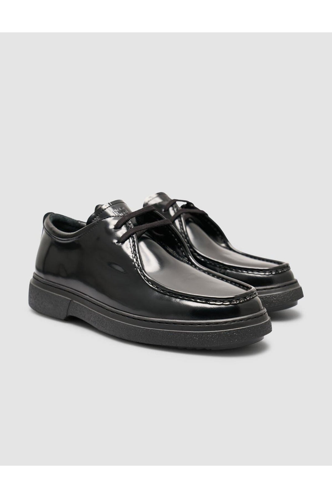 Cabani Shoes Chaussures de ville pour hommes en cuir noir à 100% - Noir