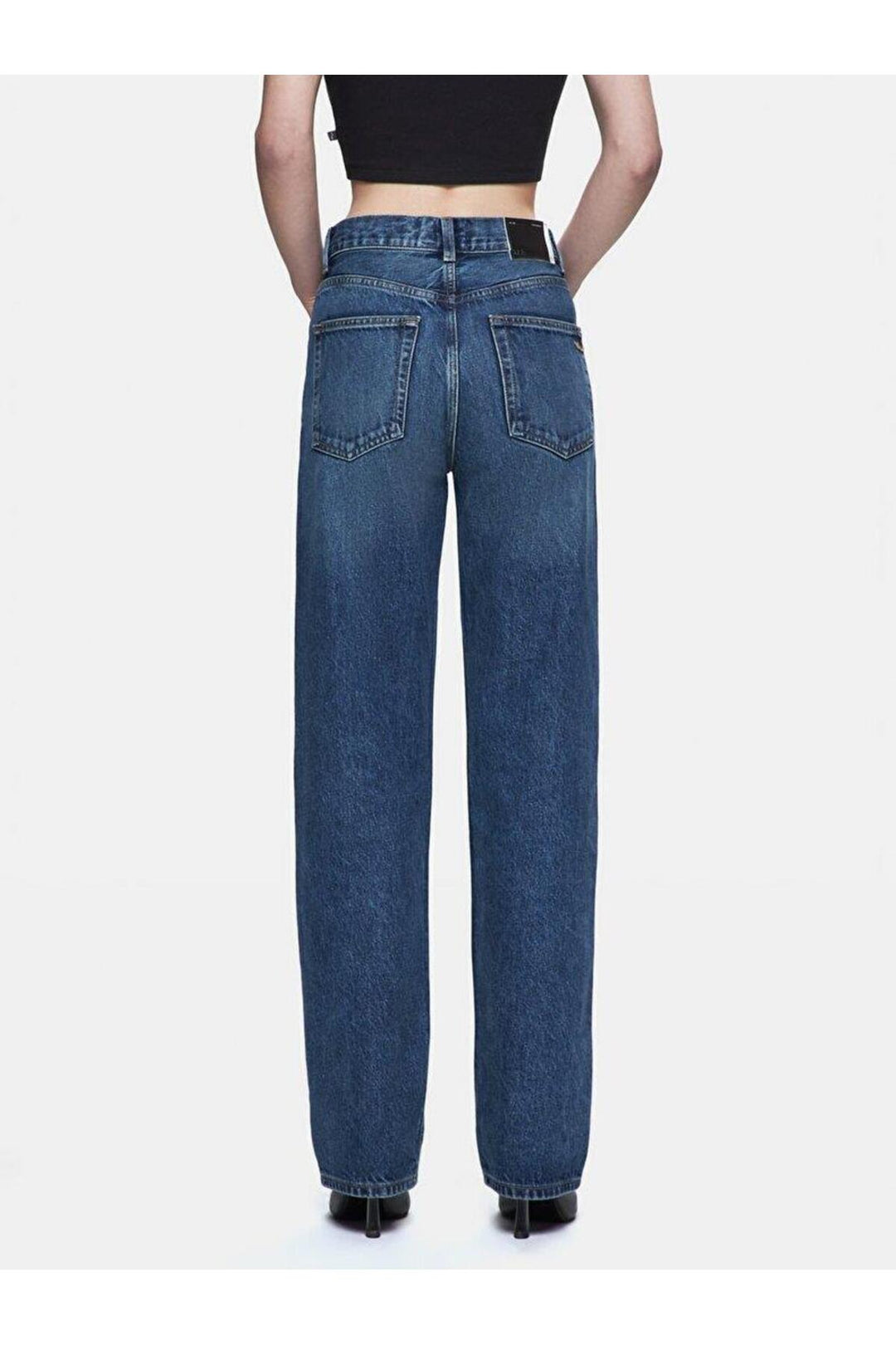 LTB Pantalon en jean taille haute uni Vanetta Celestia