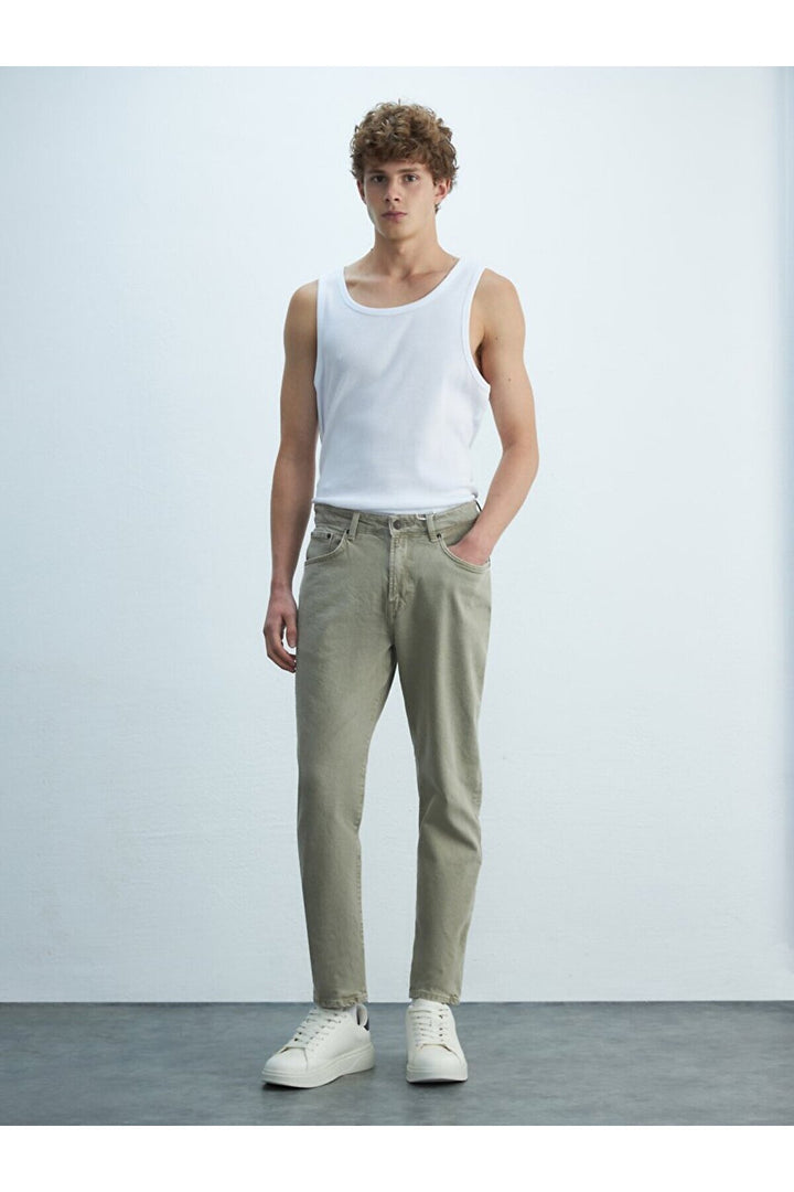 LTB Pantalon en jean taille moyenne à jambes étroites Renar