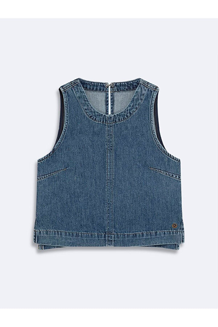 LTB Blouse Jean Ivalına - karişik_56123
