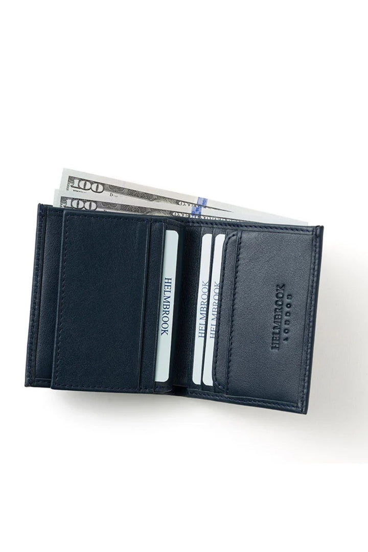 helmbrook Portefeuille en cuir véritable pour homme Slim Design RFID Axel protégé