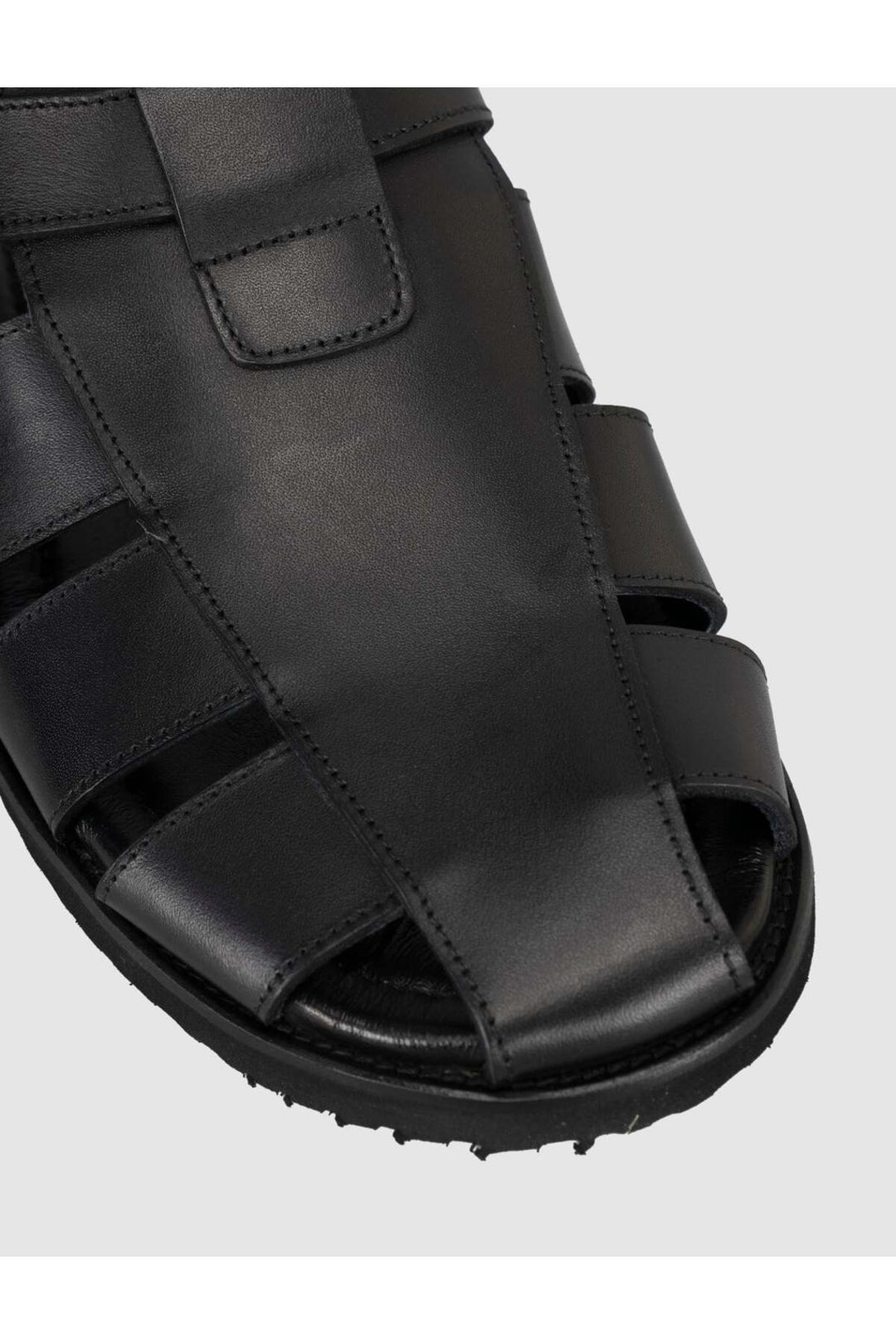 Cabani Shoes Sandales classiques en cuir véritable pour homme - Multicolore