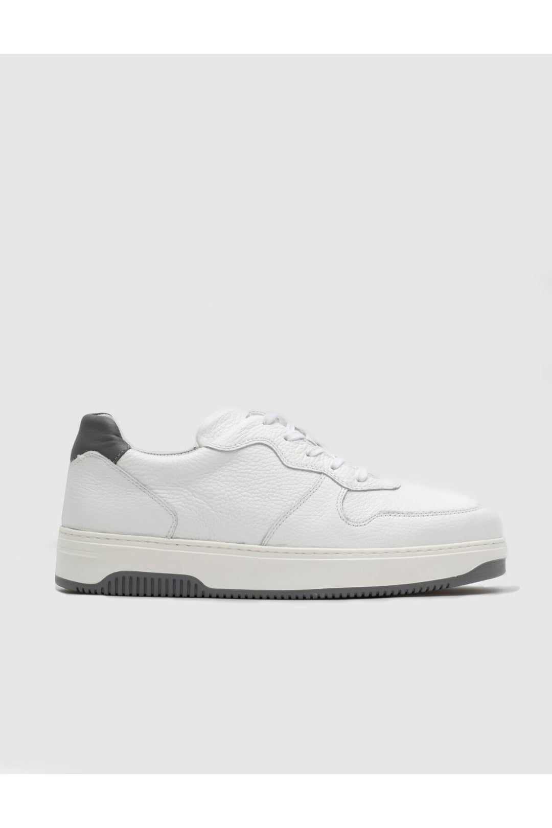 Cabani Shoes Chaussures de sport pour hommes en cuir véritable blanches à lacets d'hiver - Blanc