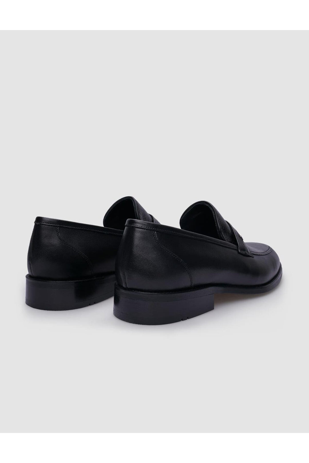 Cabani Shoes Chaussures classiques pour hommes en cuir véritable noir avec détails de ceinture à 100%. - Multicolore