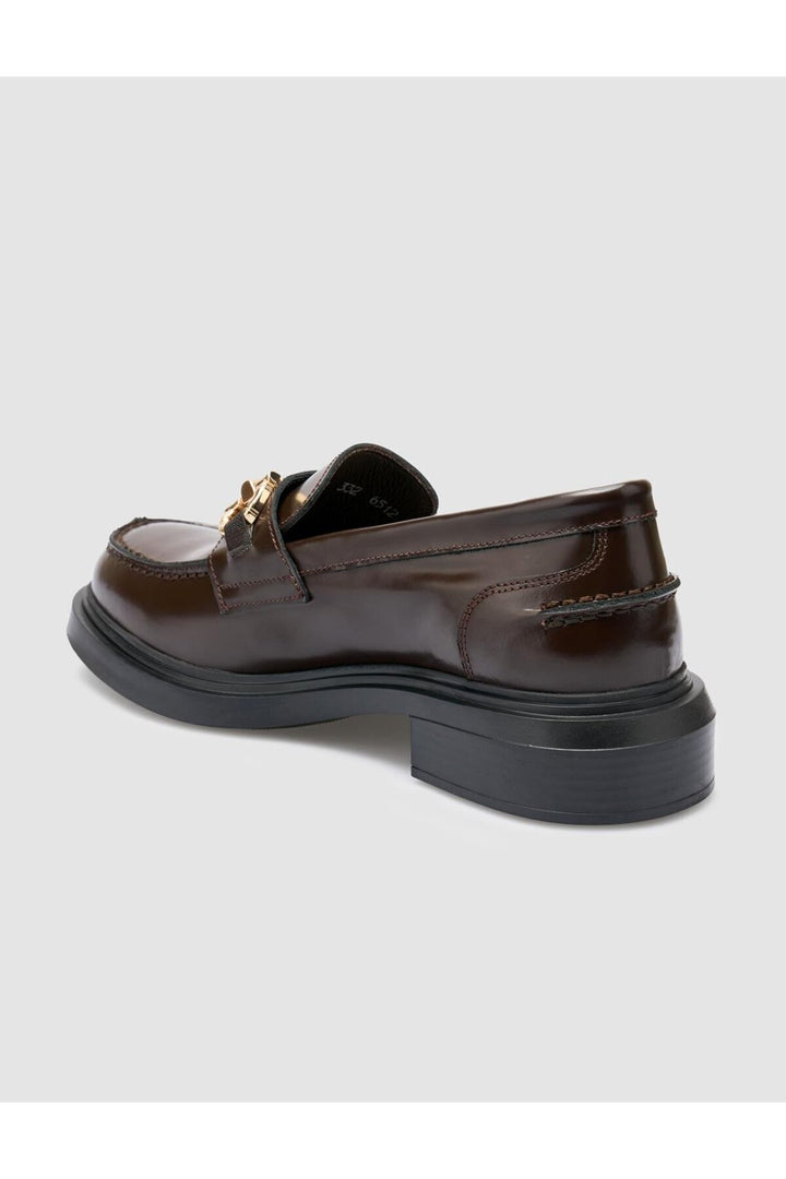 Cabani Shoes %100 Cuir véritable Marron Chaussure quotidienne femme - Marron