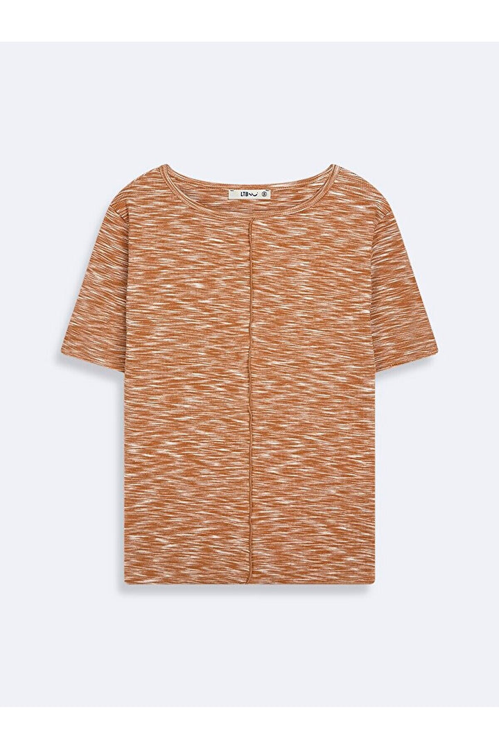 LTB T-shirt marron - Marron rengi_12998